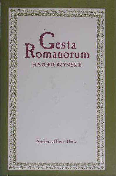 Gesta Romanorum Historie rzymskie