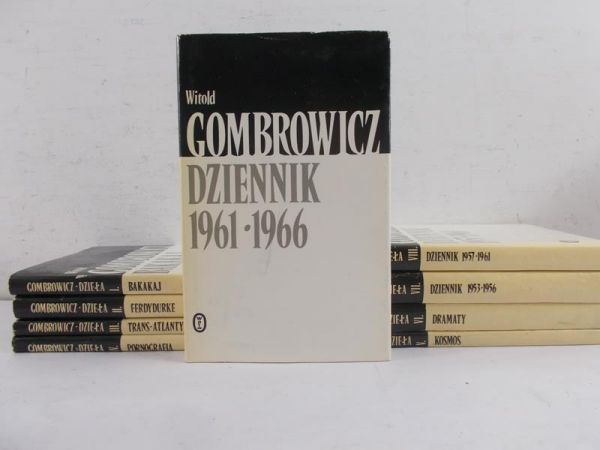 Gombrowicz Witold - Zestaw 9 książek