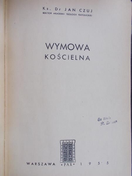 Damian Sikorski - Wymowa kościelna