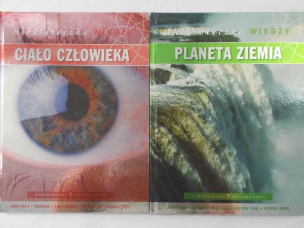 Biblioteczka wiedzy - Ciało Człowieka/Planeta ziemia