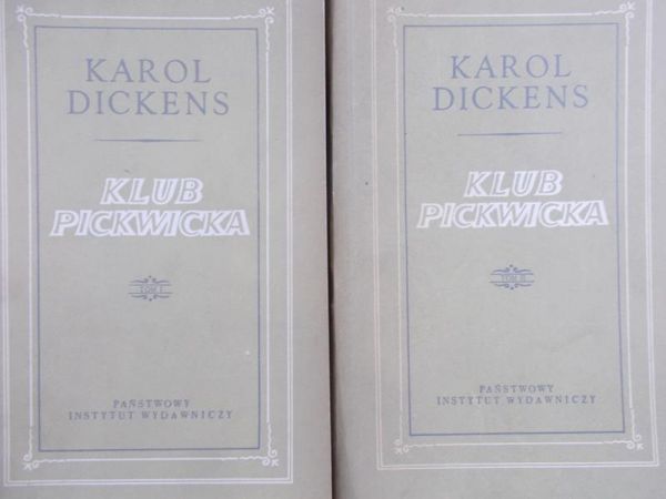 Dickens Karol - Klub Pickwicka, Tom I-II