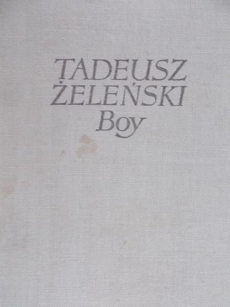 Boy-Żeleński Tadeusz - Obiad literacki. Proust i jego świat