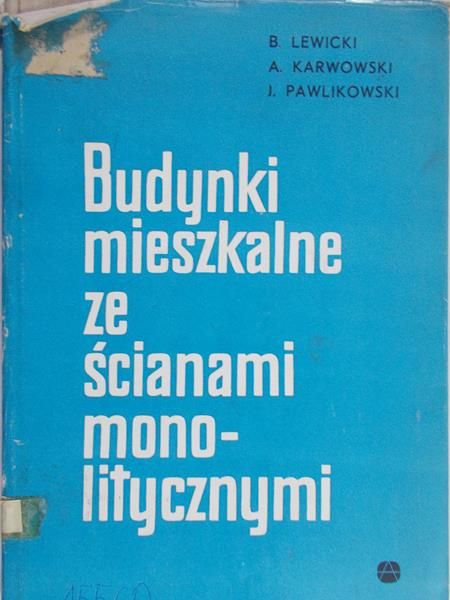 Lewicki Bohdan - Budynki mieszkalne z prefabrykatów wielkowymiarowych