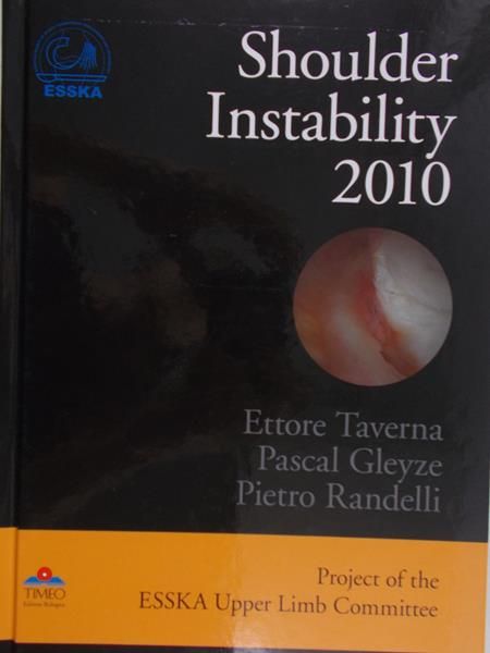 Taverna Ettore  - Shoulder Instability 2010