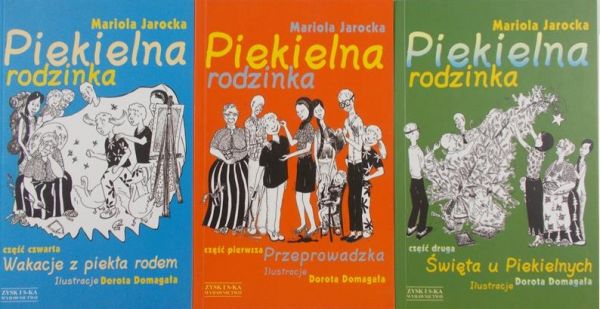 Jarocka Mariola - Piekielna rodzinka (zestaw trzech książek)