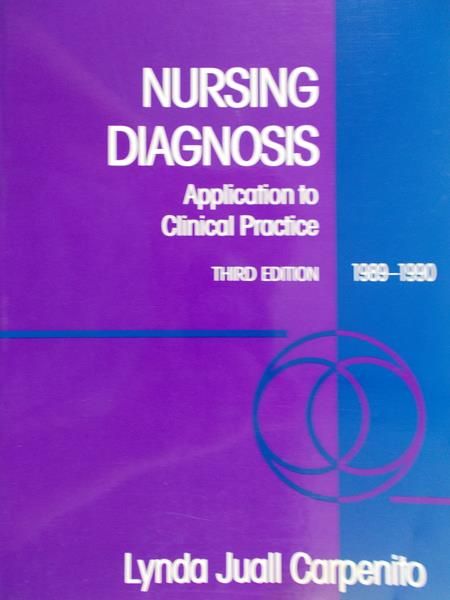 Carpenito Lynda - Nursing Diagnosis