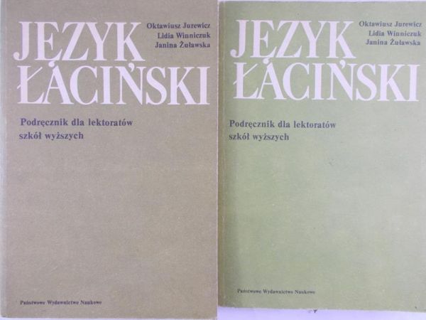Jurewicz Oktawiusz - Język łaciński, Tom I-II