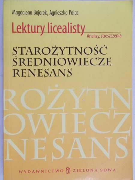 Bajorek Magdalena - Lektury licealisty