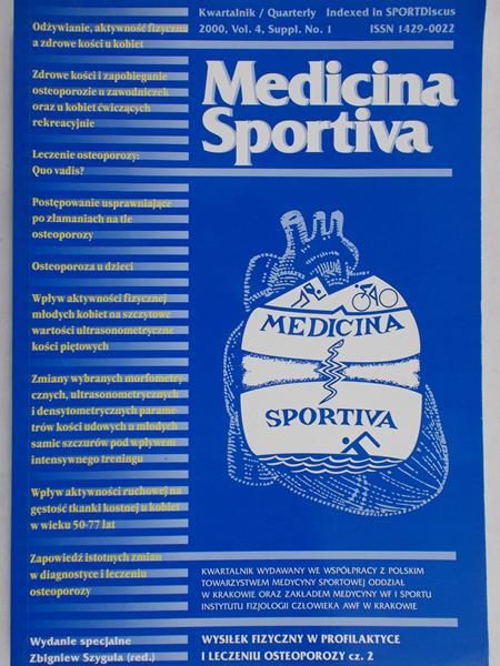 Szyguła Zbigniew  - Medicina sportiva