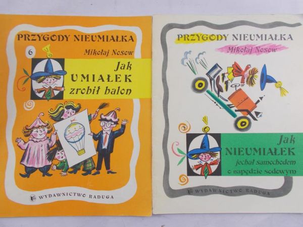 Nosow Mikołaj - Przygody Nieumiałka, zestaw 2 książek