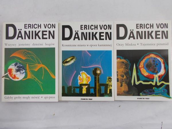 Daniken Erich von - Zestaw 3 książek