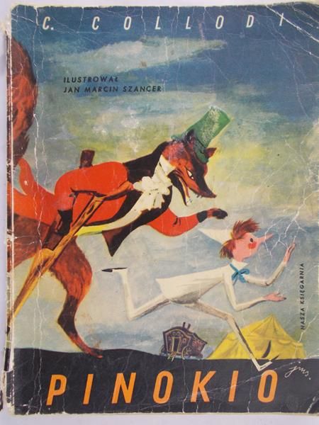 Collodi Carlo - Pinokio, Ilustrował: Szancer Jan Marcin