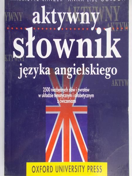 Lanzer Harriette - Aktywny słownik języka angielskiego