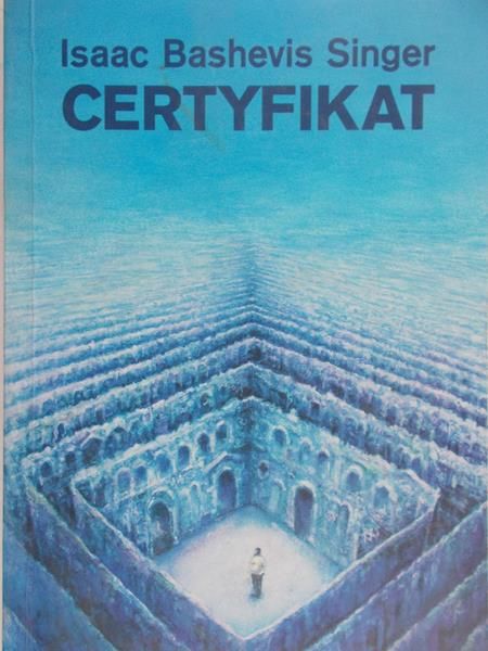 Singer Isaac - Certyfikat