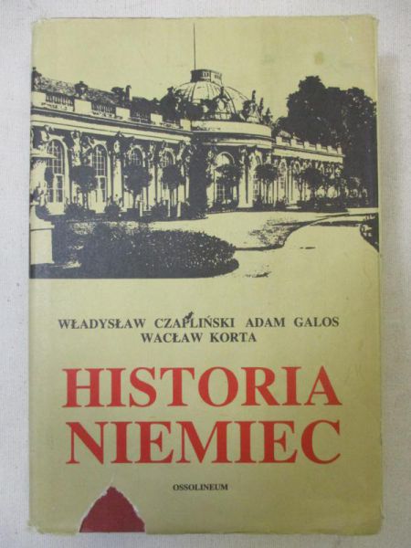 Czapliński Władysław - Historia Niemiec