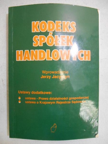 Jacyszyn Jerzy - Kodeks spółek handlowych