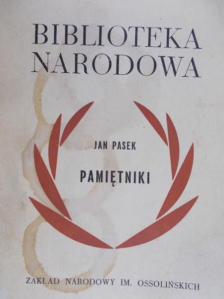 Pasek Jan - Pamiętniki