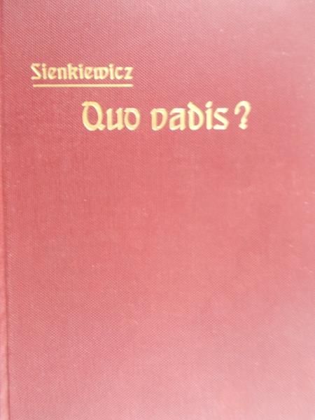 Sienkiewicz Henryk  - Quo vadis