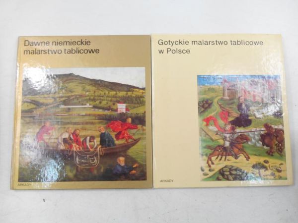 Kruger Renate / Otto-Michałowska Maria - Dawne niemieckie malarstwo tablicowe / Gotyckie malarstwo tablicowe w Polsce