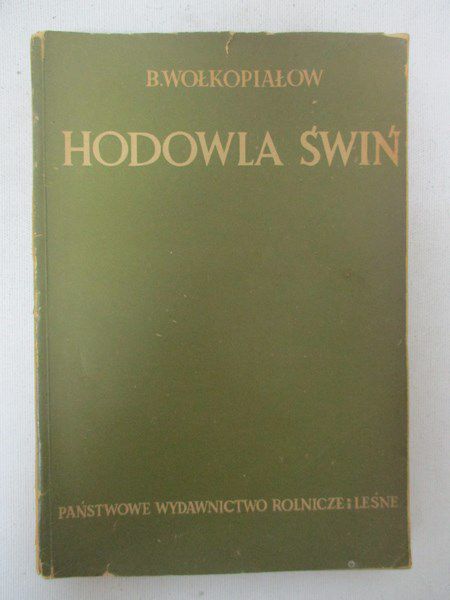 Wołkopiałow B. - Hodowla świń