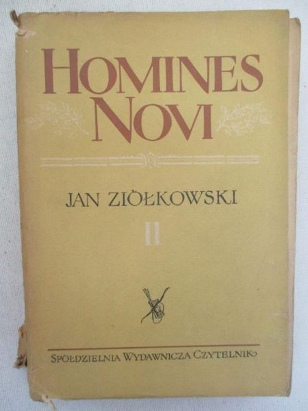 Ziółkowski Jan - Homines novi, T. II