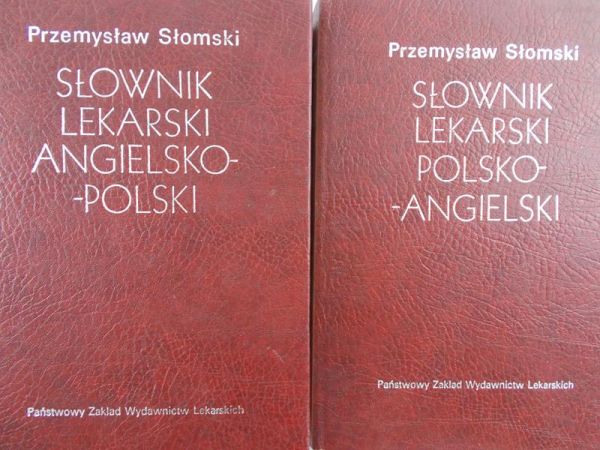 Słomski Piotr  - Słownik lekarski polsko-angielski, angielsko-polski, Zestaw