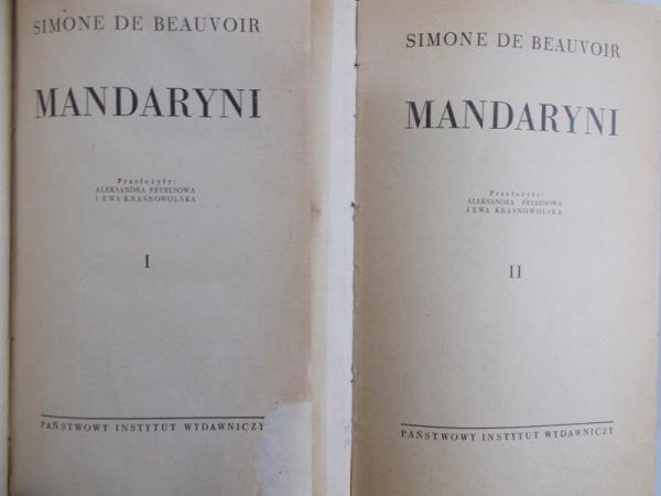 de Beauvoir Simone  - Mandaryni t. I-II