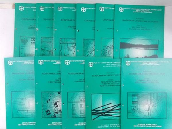 Jackowska-Ptaszycka Danuta - Poradnik: Gospodarka przestrzenna gmin, T. I-XI
