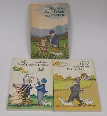 Lofting Hugh - Doktor Dolittle, 3 książki