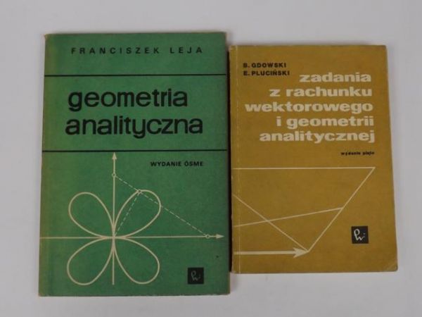 Gdowski,  - Zadania z rachunku wektorowego i geometrii analitycznej, Geometria analityczna