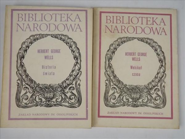 Wells Herbert George - Wehikuł czasu/ Historia świata,  BN  książki