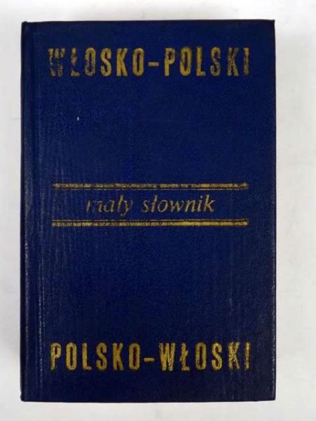 Soja Stanisław,   - Mały słownik włosko-polski polsko-włoski