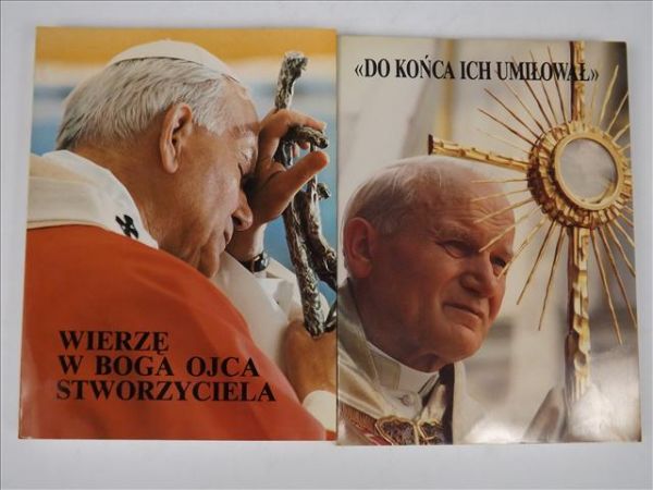 Jan Paweł II - Do końca ich umiłował / Wierzę w Boga Ojca, 2 książki