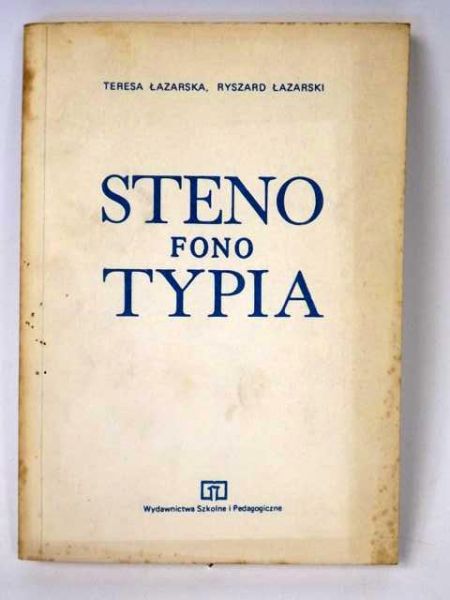 Łazarski Ryszard - Stenofonotypia