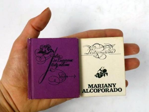 Lespinasse Julia - Listy miłosne / Listy miłosne Mariany Alcoforado, MINIATURY