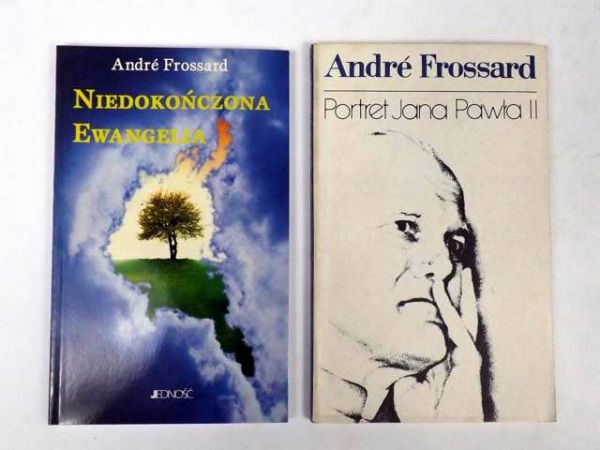 Frossard Andre - Niedokończona Ewangelia/Portret Jana Pawła II, 2 książki