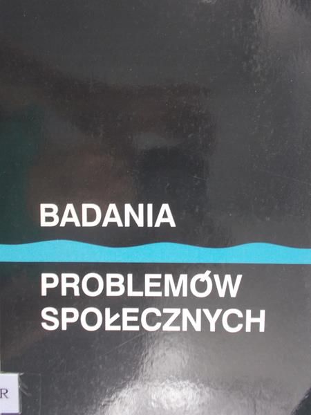 Kwaśniewski Jerzy (red.) - Badania problemów społecznych
