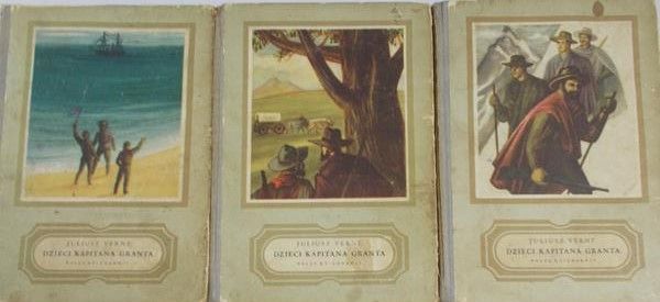 Verne Juliusz- Dziecko Kapitana Granta, Tom I-III
