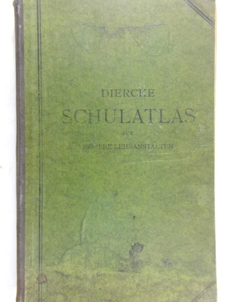 Skowronek Ludwig - Diercke Schulatlas 1920 r