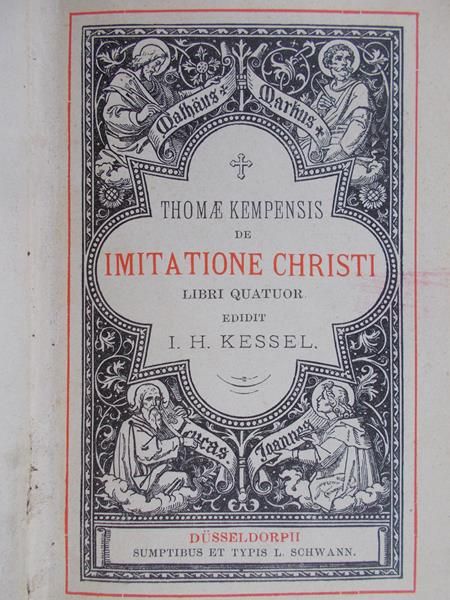 Kempis Thomae - De Imitatione Christi Libri Quatuor, 1880 r.