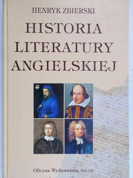 Zbierski Henryk - Historia literatury angielskiej