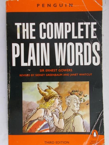 Gowers Ernest - The complete plan words