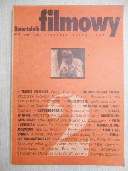 Gazda Janusz (red.) - Kwartalnik filmowy