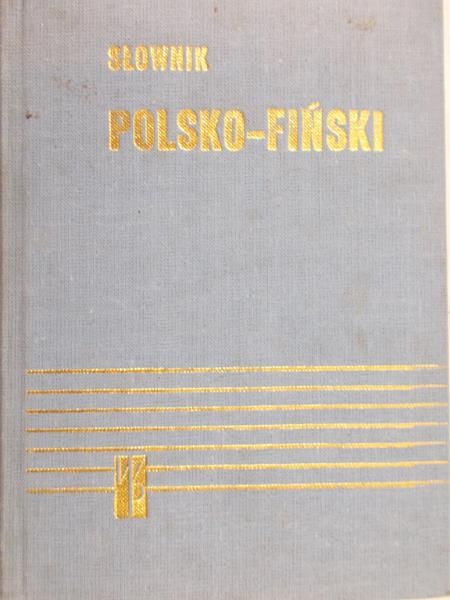 Wałęga Stanisław - Słownik Polsko-Fiński