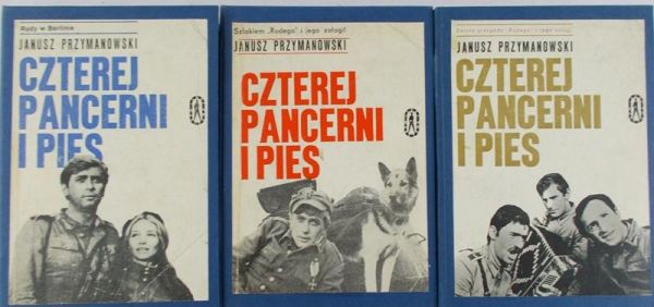 Przymanowski Janusz - Czterej pancerni i pies, zestaw 3 książek