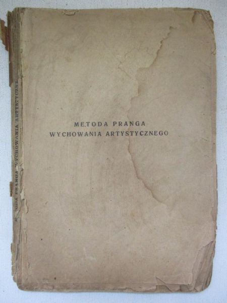 Stojowska G. - Metoda Pranga wychowania artystycznego w szkołach początkowych. Część I, 1920 r.