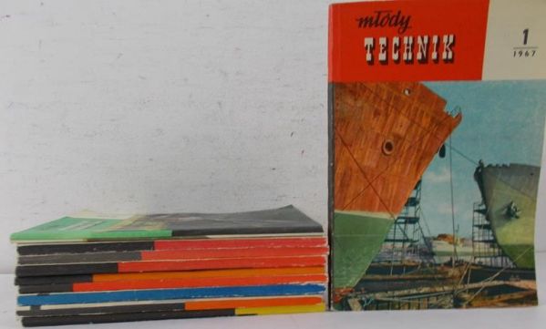 Przyrowski Zbigniew (red.) - Młody technik, zestaw 10 książek