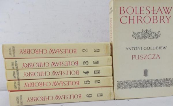 Gołubiew Antoni - Bolesław Chrobry. zestaw 6 książek