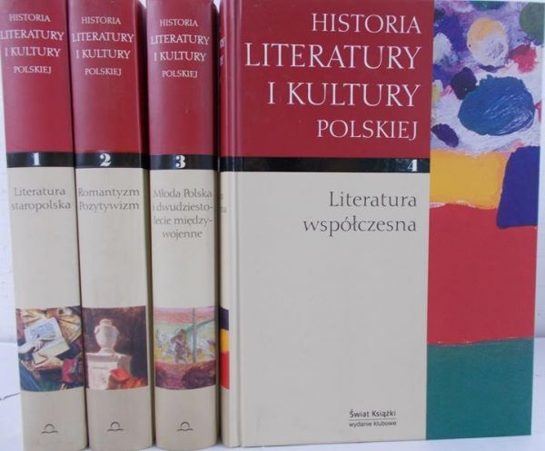 Skoczek Anna (red.) - Historia literatury i kultury polskiej, t. I-IV