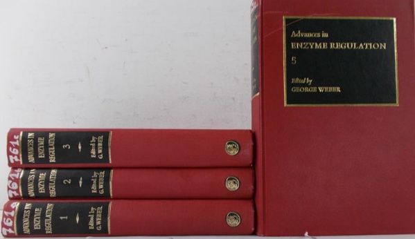 Weber George (edit.) - Advances in Enzyme Regulation, I-III, V, Zestaw